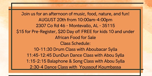 West African Drum & Dance Class