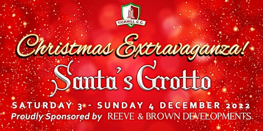 Tickhill Cricket Club's Christmas Extravaganza Santa's Grotto - Saturday