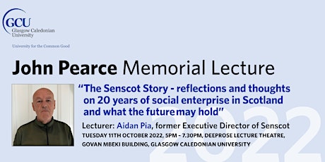 John Pearce Memorial Lecture 2022