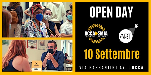 Open Day IN PRESENZA Accademia Cinema e Recitazione Toscana