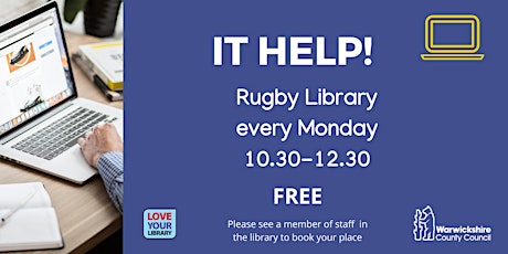 IT Help @ Rugby Library
