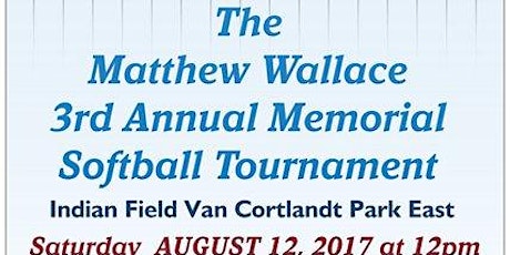 Matthew Wallace Memorial Softball Tournament primary image
