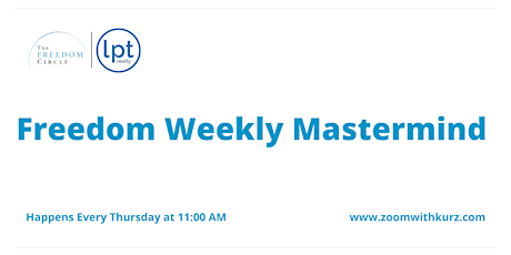 Freedom Weekly Mastermind