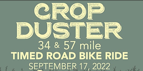 Crop Duster Timed Bike Road Ride