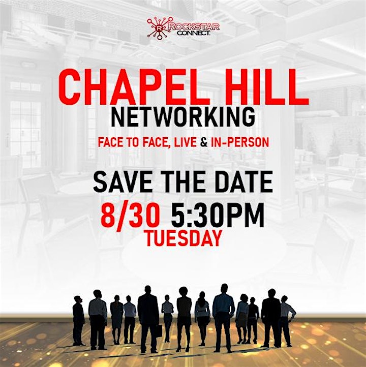 Free Chapel Hill Rockstar Connect Networking Event (August) image