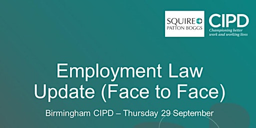 Employment Law Update (Face to Face)