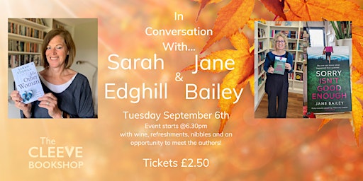 In Conversation with Jane Bailey and Sarah Edghill