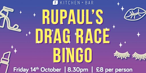 Rupaul's Drag Race Bingo