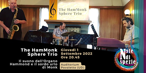 Stagione Note di Spezie | The HamMonk Sphere Trio