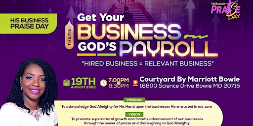 Get Your Business On God's Payroll