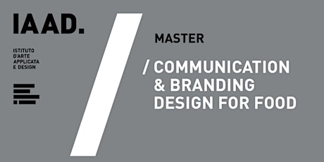 Master Communication & Branding design for Food  - Open Day ONLINE