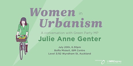 Image principale de Women in Urbanism present: Julie Anne Genter MP