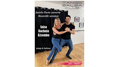 Soirée portes ouvertes-cours débutant gratuit salsa / bachata - inscription
