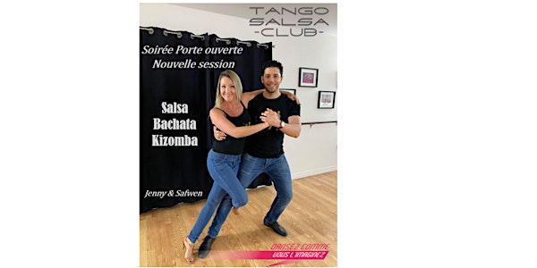 Soirée portes ouvertes-cours débutant gratuit salsa / bachata - inscription
