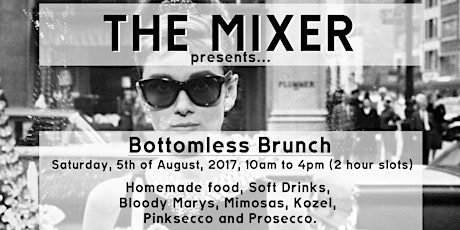 Bottomless Brunch @ The Mixer primary image