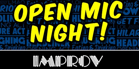 COMEDY OPEN MIC - The Orlando Improv - Sept 1st 2022