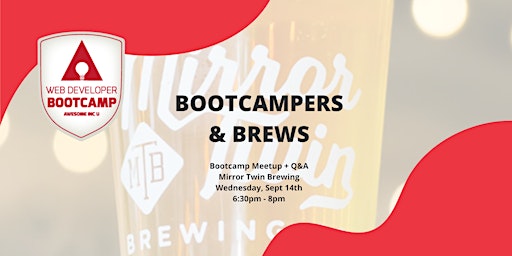 Bootcampers and Brews - Awesome Inc U