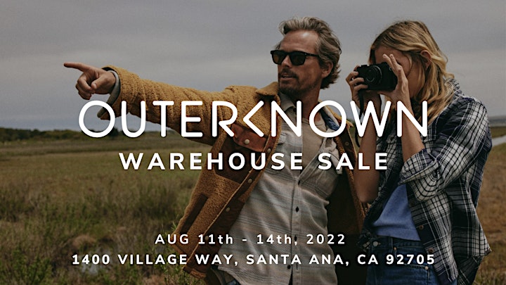 Outerknown Warehouse Sale - Santa Ana, CA image