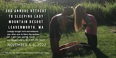 Savor the Fall Season 2022 Retreat to Sleeping Lady Mountain Resort