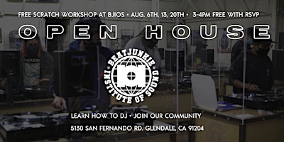 Open House and Free Scratch Workshop at BJIOS!