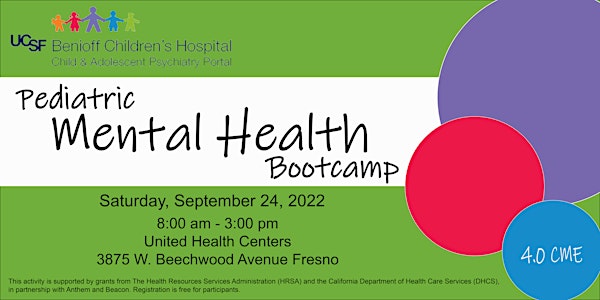 Pediatric Mental Health Bootcamp