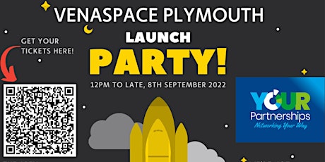 Venaspace Plymouth Launch Party - All of Your Partnerships are invited
