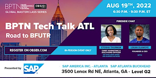 BPTN Tech Talk Atlanta