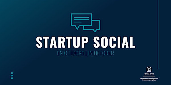 Startup Social: en octobre  | in October