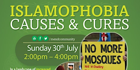 Islamophobia: Causes & Cures @ Doha Mosque primary image