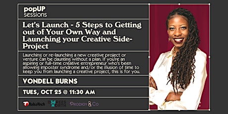 popUP sessions: 5 Steps to Launching your Creative Side-Project