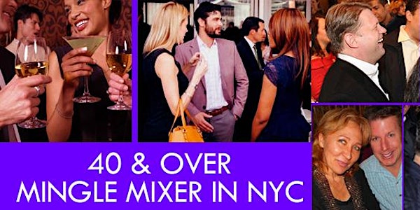 40 & Over Singles Mingle In NYC