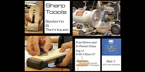 Tool Sharpening Systems (In Person & Online Event)