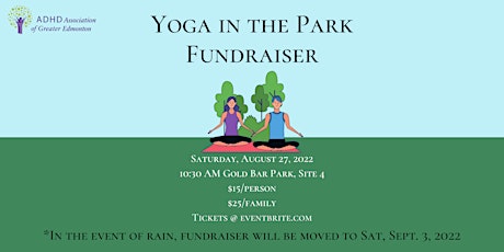 Yoga In The Park Fundraiser