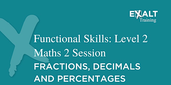 Functional Skills Maths | Level 2 | Maths 2