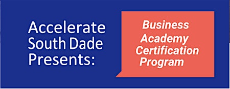 Business Academy Certification Program