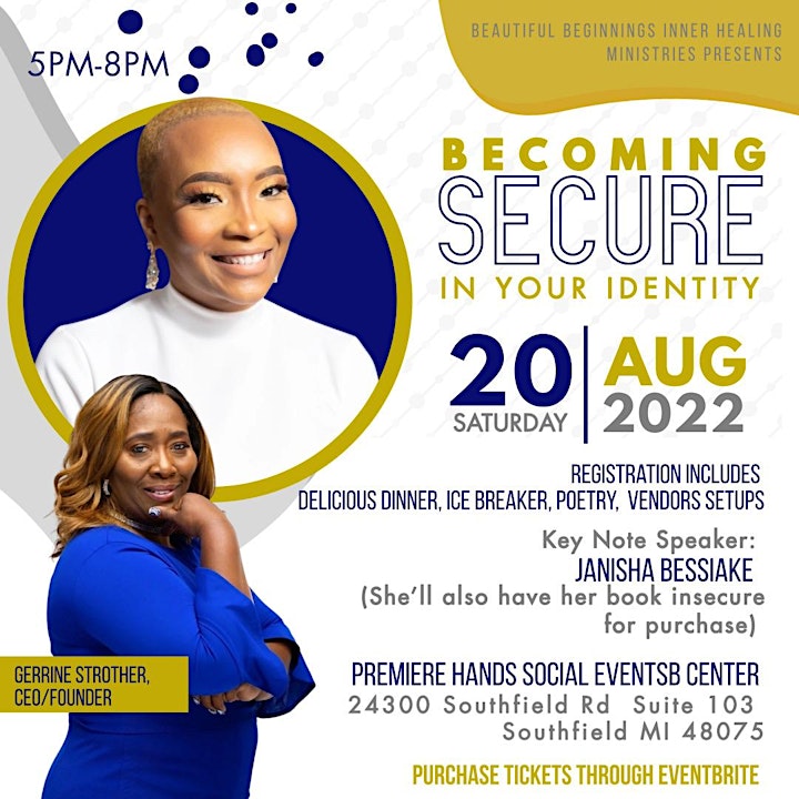 BBIHM  Presents: Becoming Secure in Your Identity image