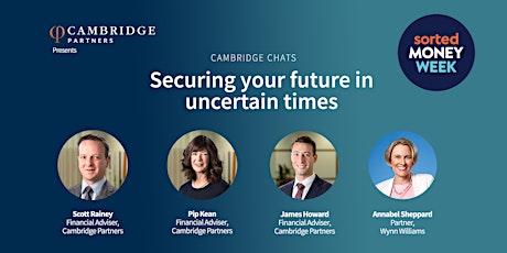 Cambridge Chats:  Securing your future in uncertain times
