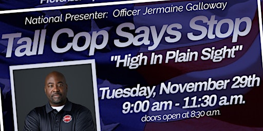 Tall Cop Says Stop-High in Plain Sight ** LAW ENFORCEMENT TRAINING**