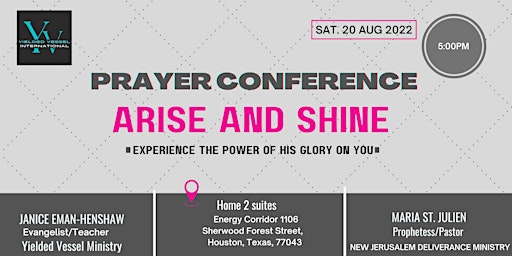PRAYER CONFERENCE 2022 - ARISE AND SHINE -