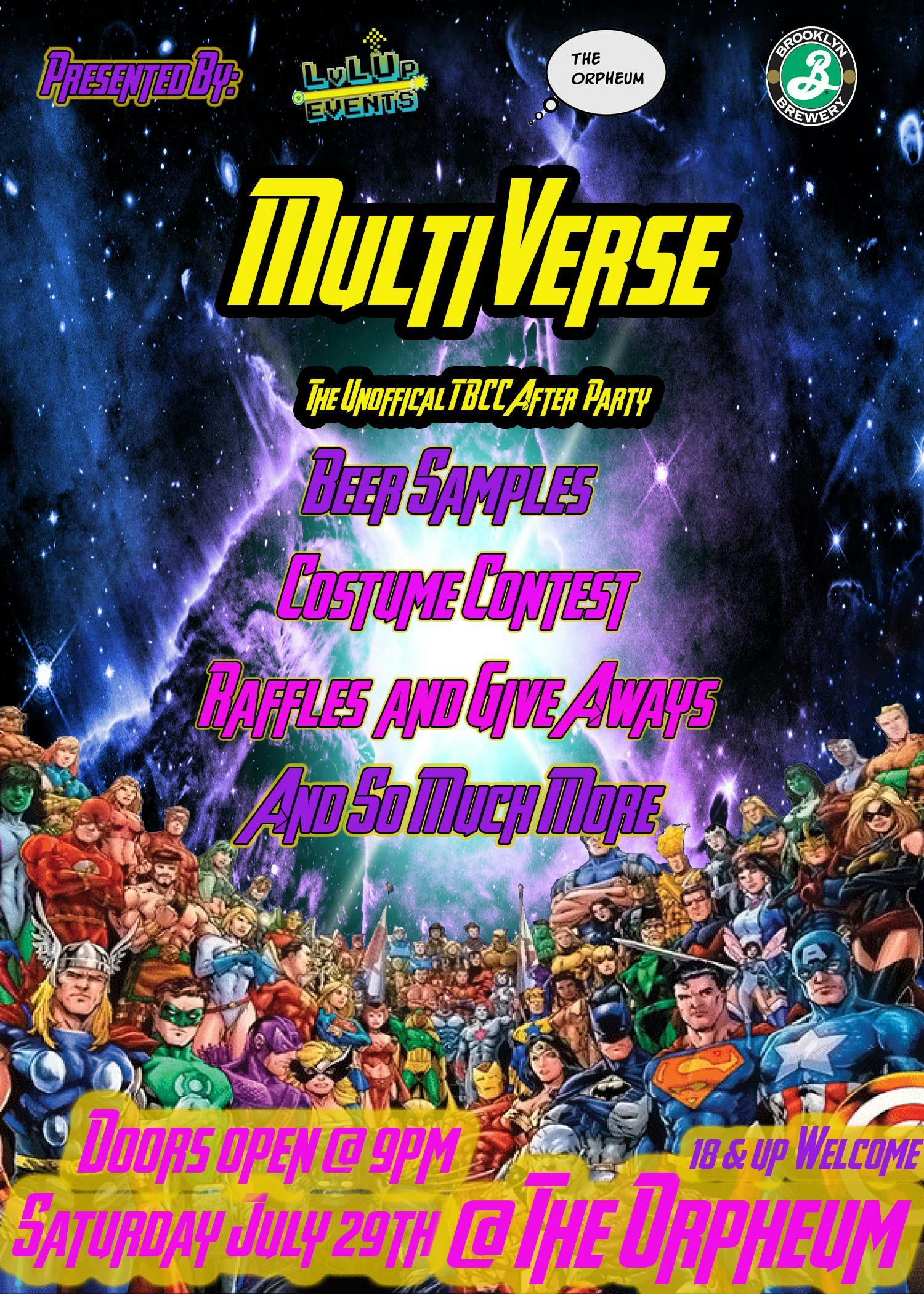 The Unofficial Tampa Bay Comic-Con After Party