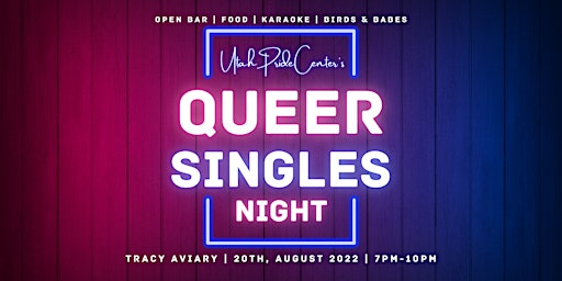 Queer Singles Night at Tracy Aviary