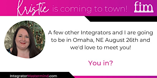 Integrator Connector: Omaha, Aug 26