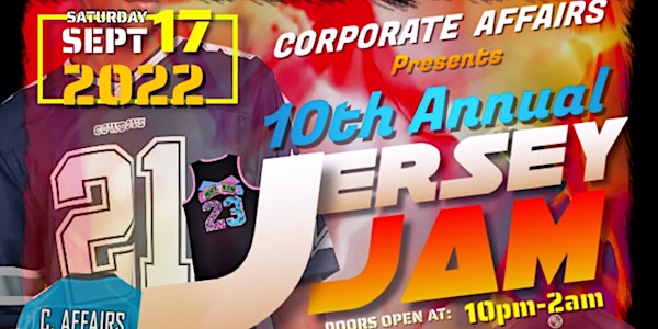 The 10th Annual Jersey Jam!