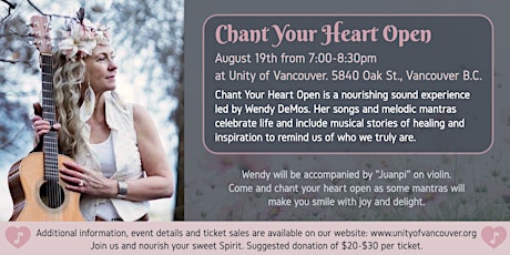 Chant Your Heart Open