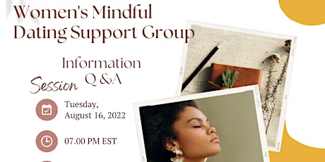 Women's Mindful Dating Support Group Information Session