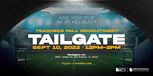 TeachBCS Fall Recruitment Tailgate