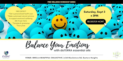 Balance Your Emotions NATURALLY - Free DIY Essential Oils Workshop