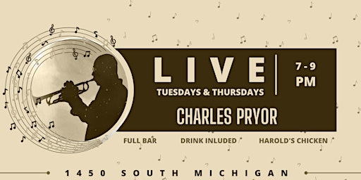 Live Jazz Every Tuesday & Thursday in South Loop (Record Row District)