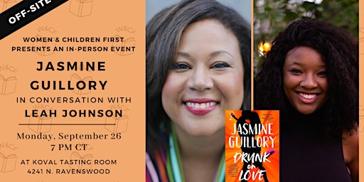 Off-site Event: DRUNK ON LOVE by Jasmine Guillory