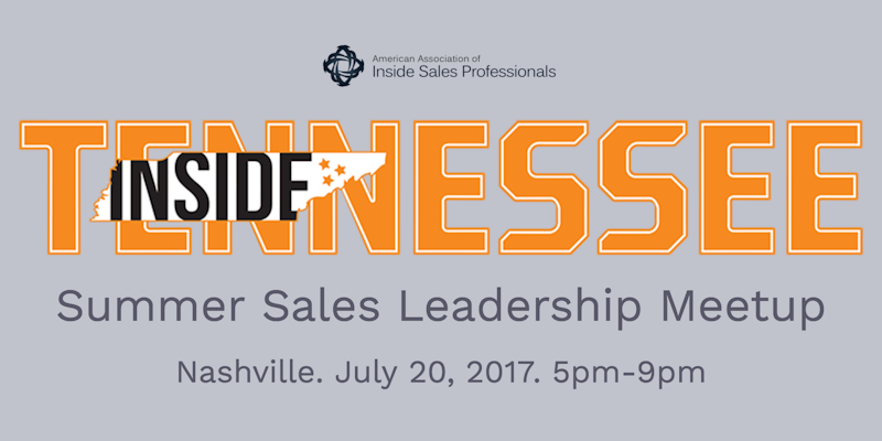 Tennessee Nashville Sales Leadership Meetup